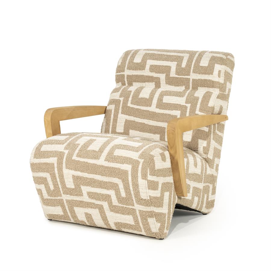 Fauteuil Olek - taupe Libre