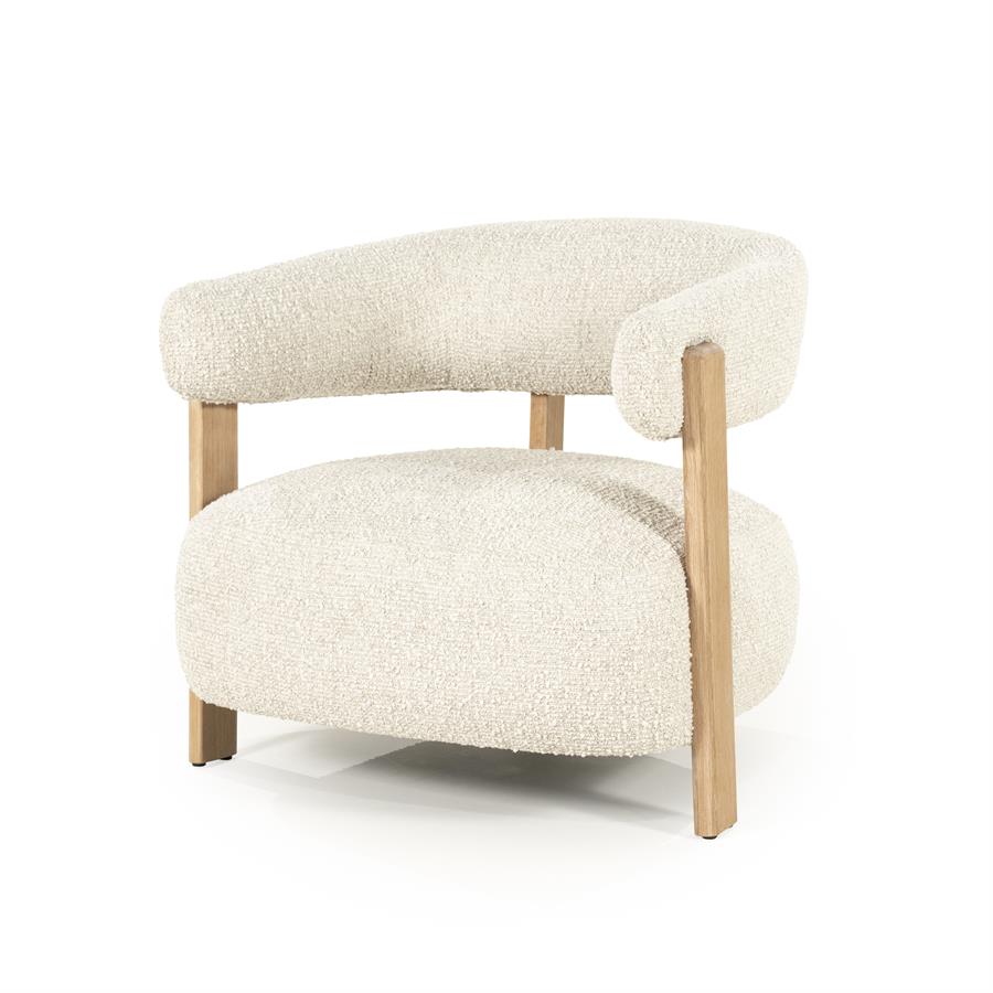 Fauteuil Lola - beige Hush