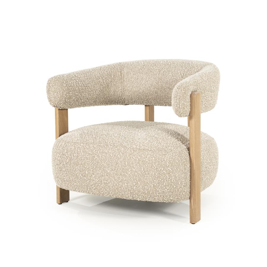 Fauteuil Lola - taupe Hush