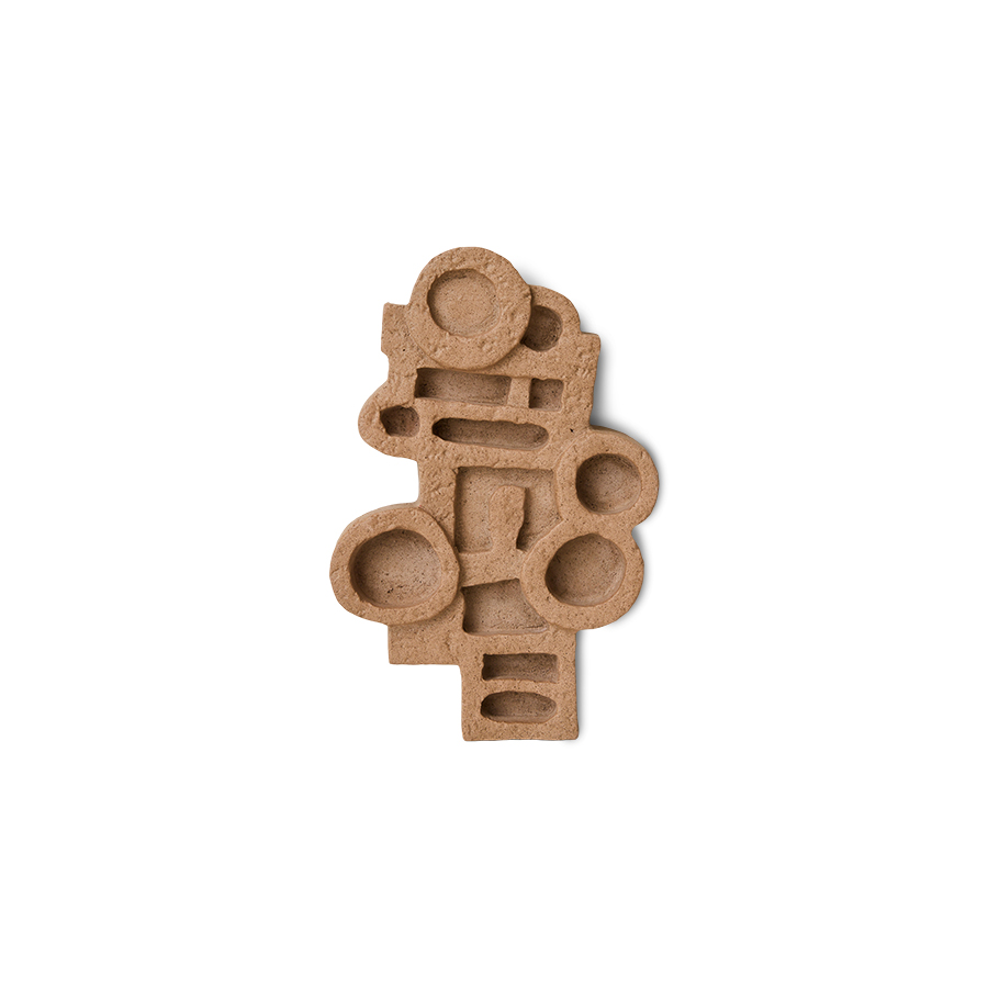 Wall sculpture brutalist, small
