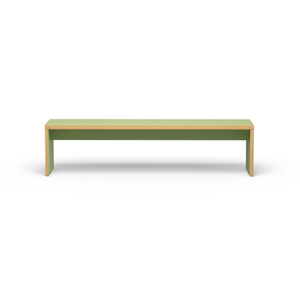 Bench, pistachio, 180cm