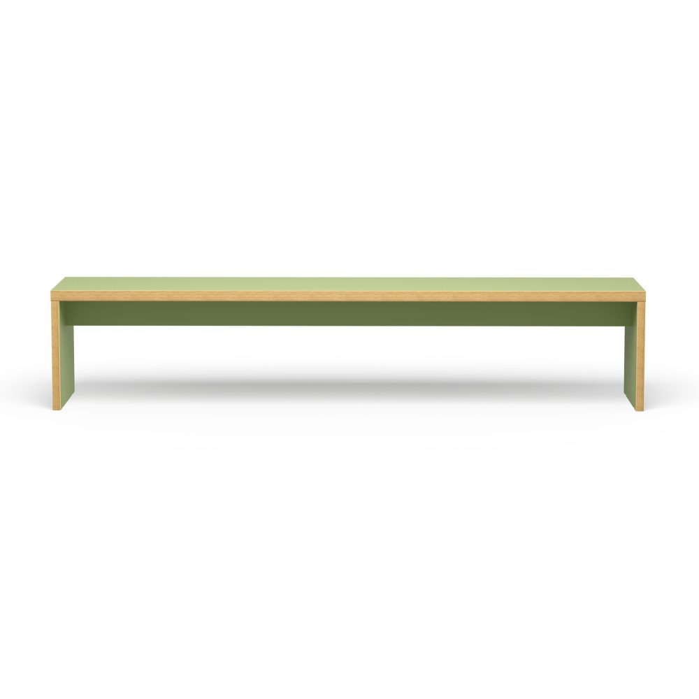 Bench, pistachio, 220cm