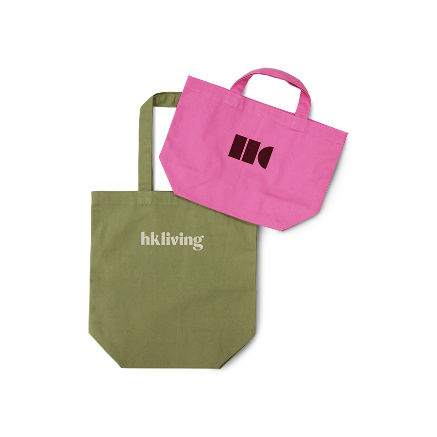 HKLIVING shopping bag 25-26 (set of 2)