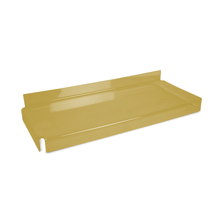 Acrylic cabinet: Shelving set, olive green