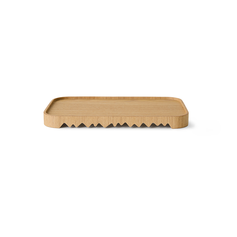 Serving tray M, natural