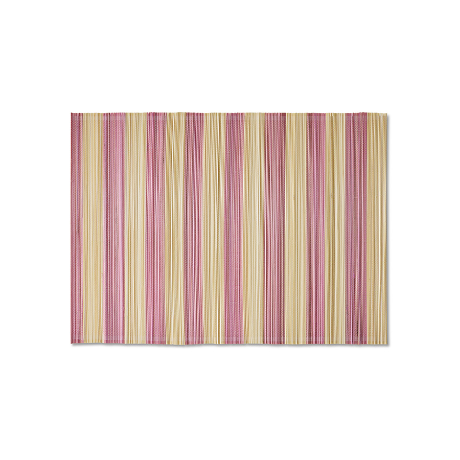Bamboo placemat, roseate