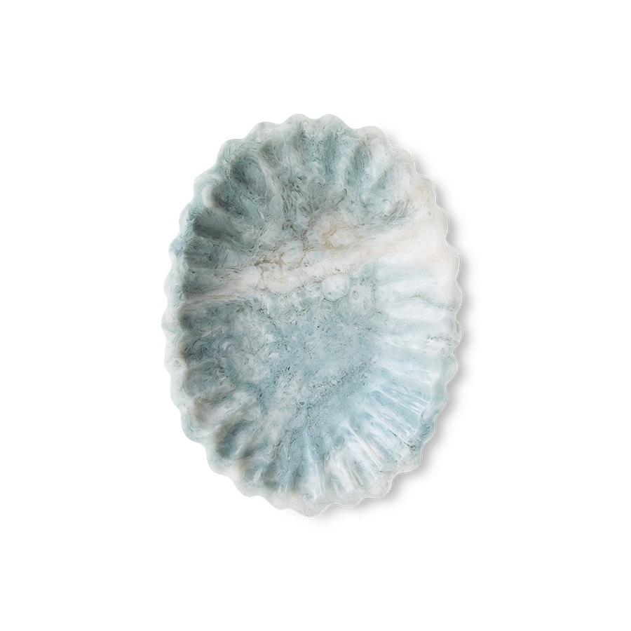 New classics: resin tray, pale blue