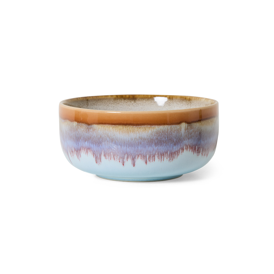 70s ceramics: dessert bowl, ash