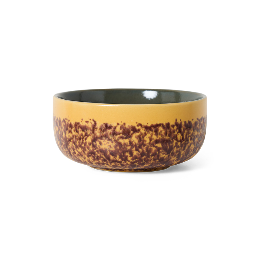 70s ceramics: dessert bowl, bay
