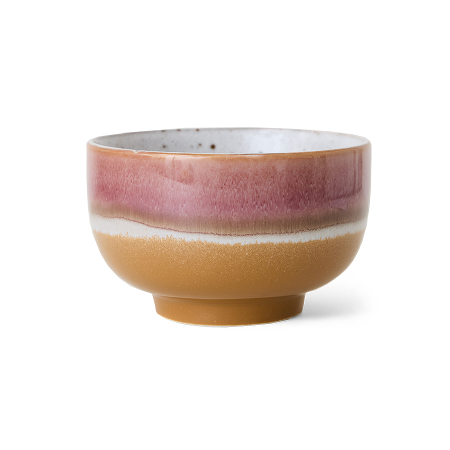 70s ceramics: noodle bowl, prairie