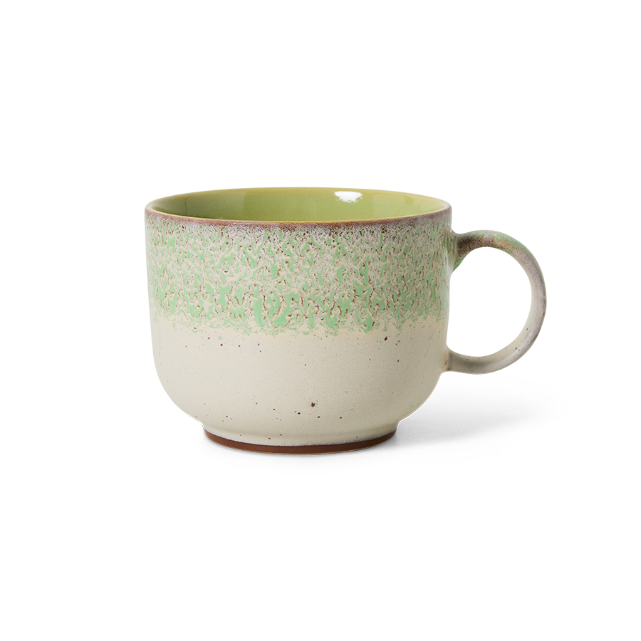 70s ceramics: tea cup, slush