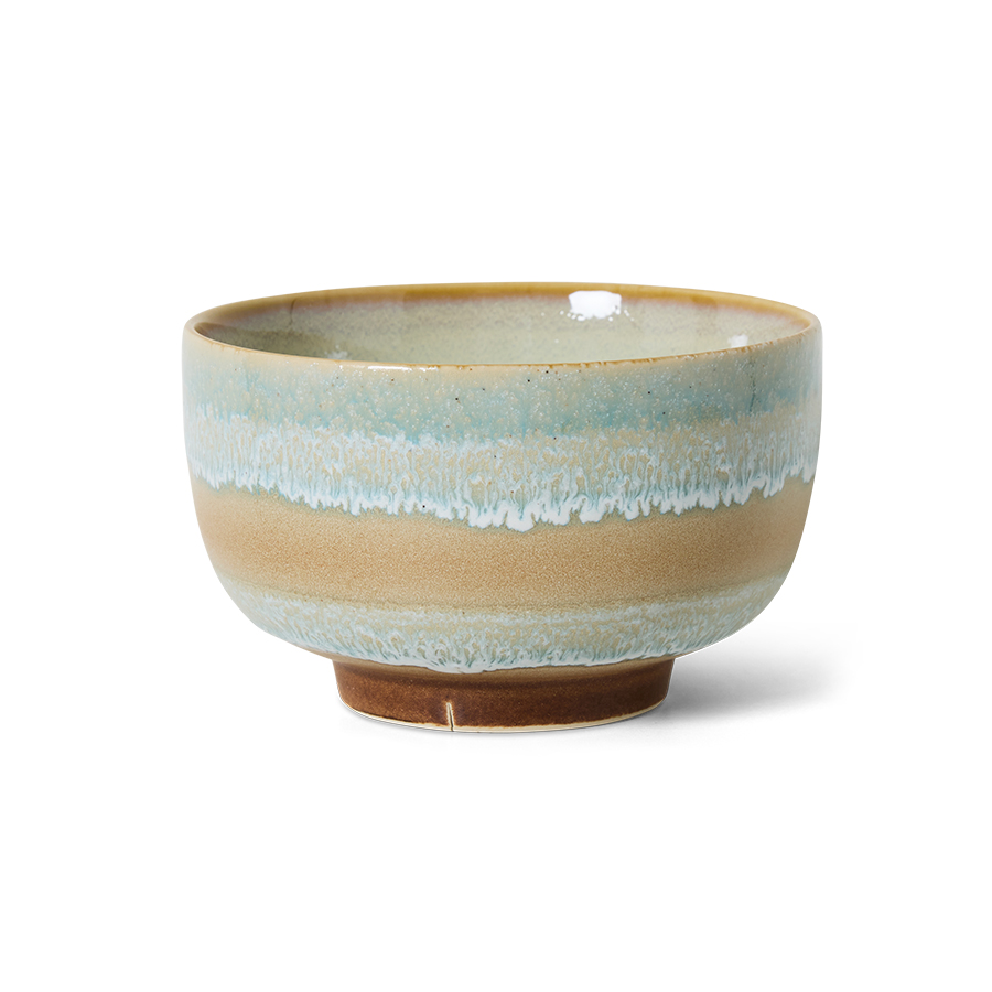 70s ceramics: noodle bowl, skyline