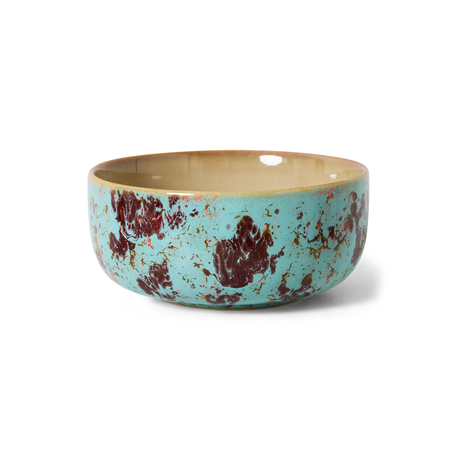 70s ceramics: dessert bowl, patina