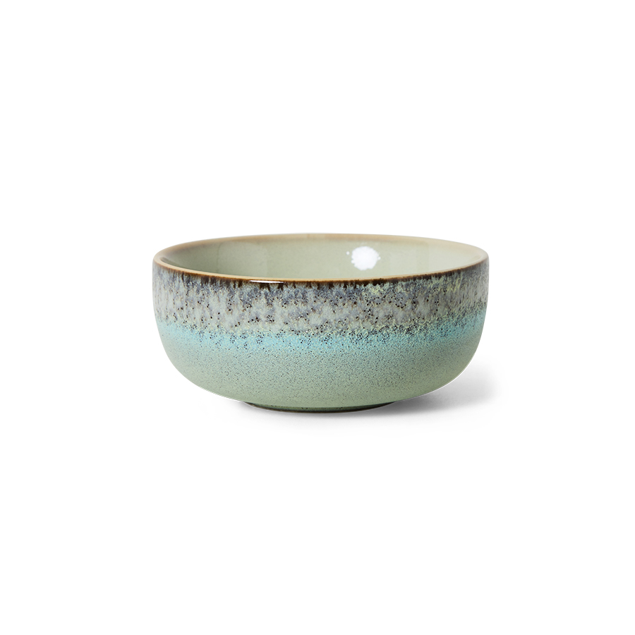 70s ceramics: tapas bowl, thicket