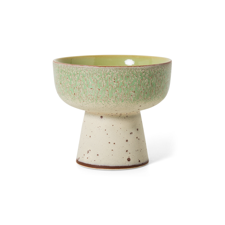 70s ceramics: tapas bowl on base L, slush