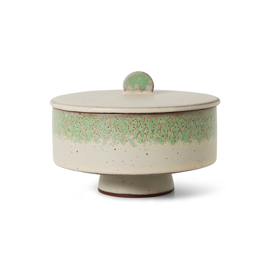 70s ceramics: bonbon bowl, petal