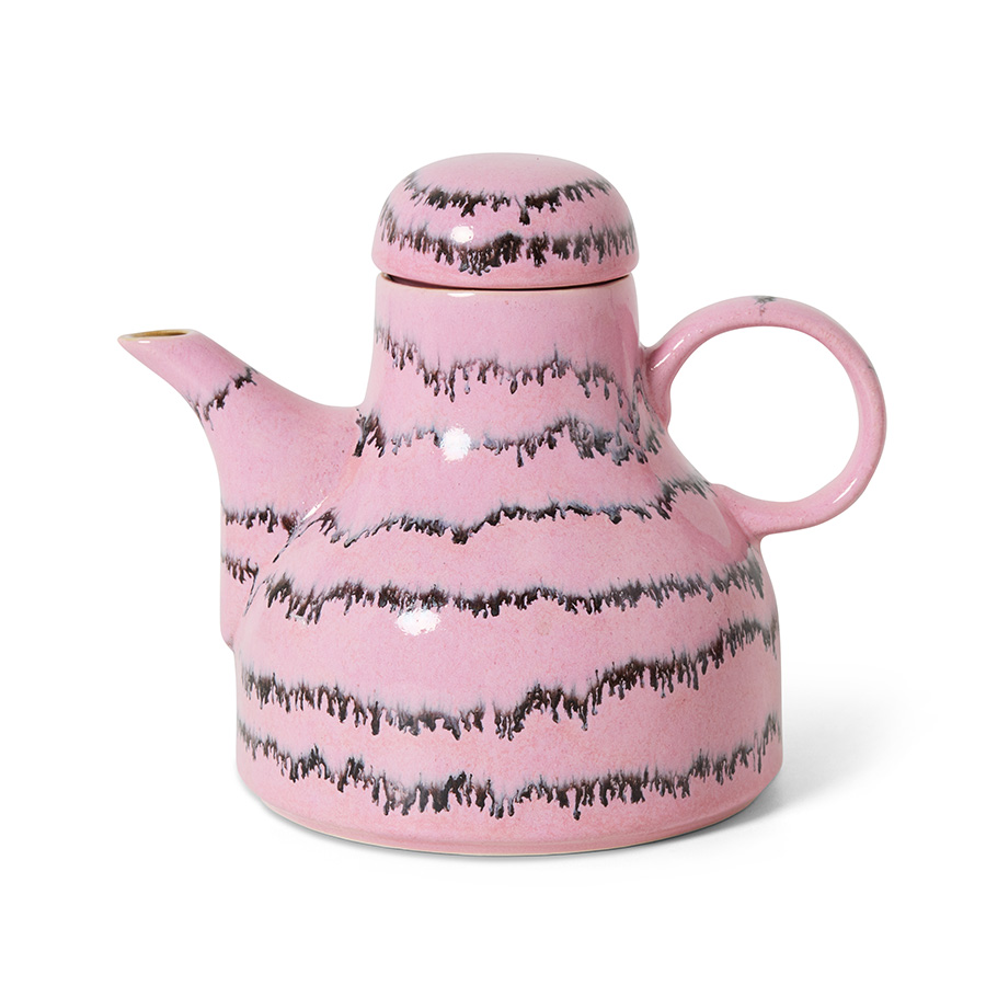 70s ceramics: coffee pot, bubble