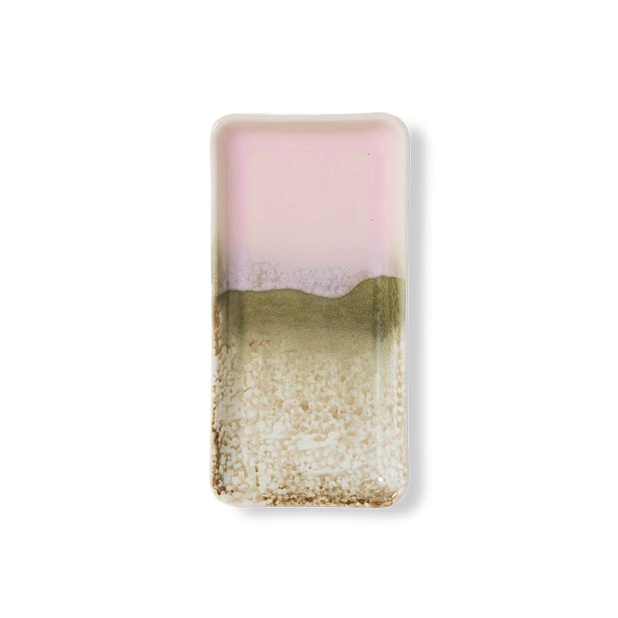 70s ceramics: small tray, muse
