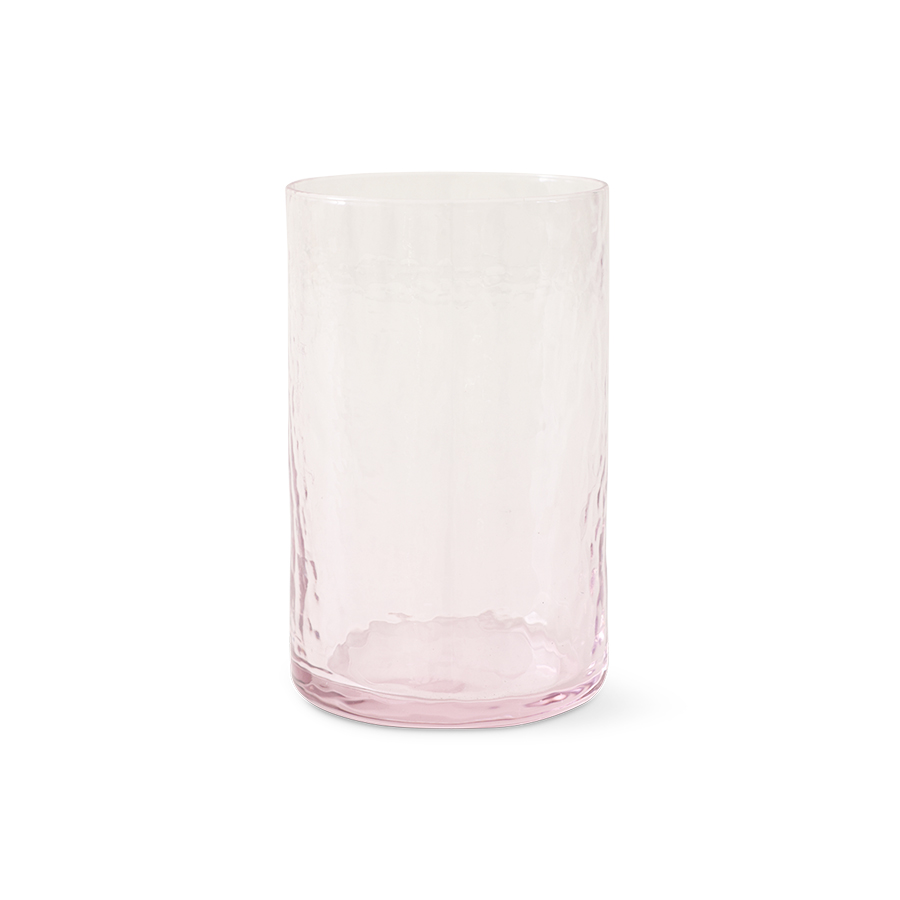 Tube high glass, blush