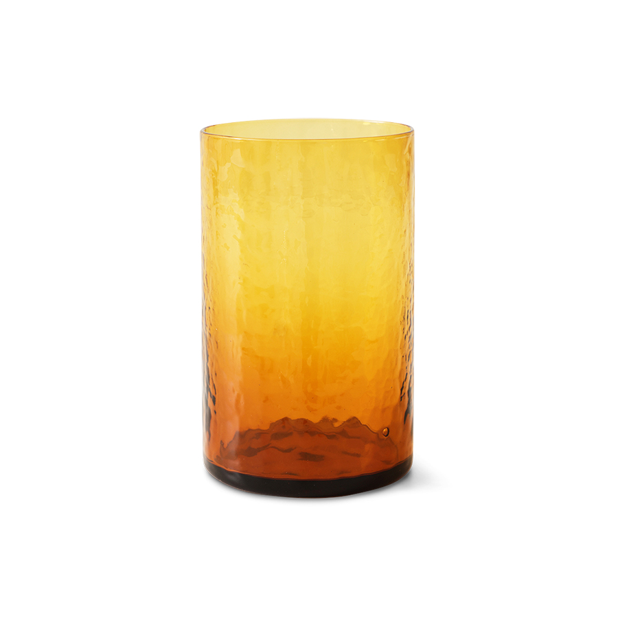 Tube high glass, amber