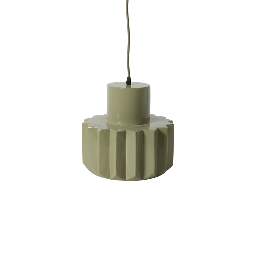 Stellar pendant lamp, sage