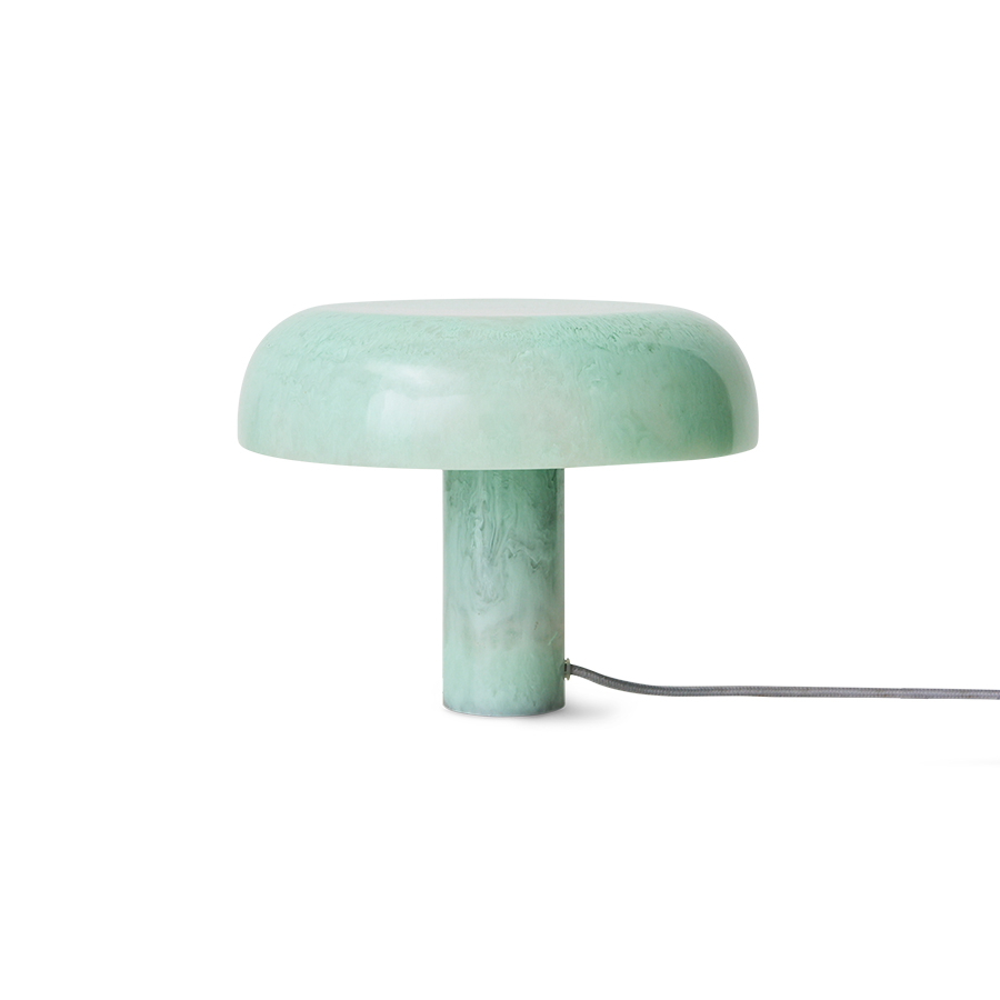 Mushroom lamp small, mint