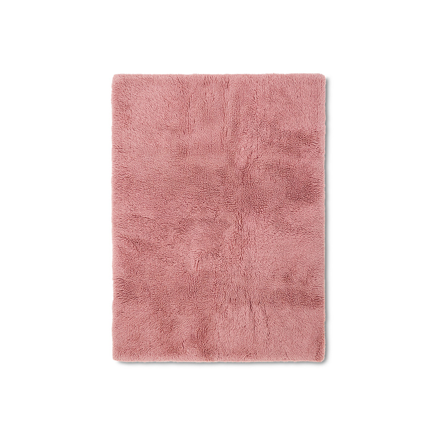 Fluffy rug, pink (150x240cm)