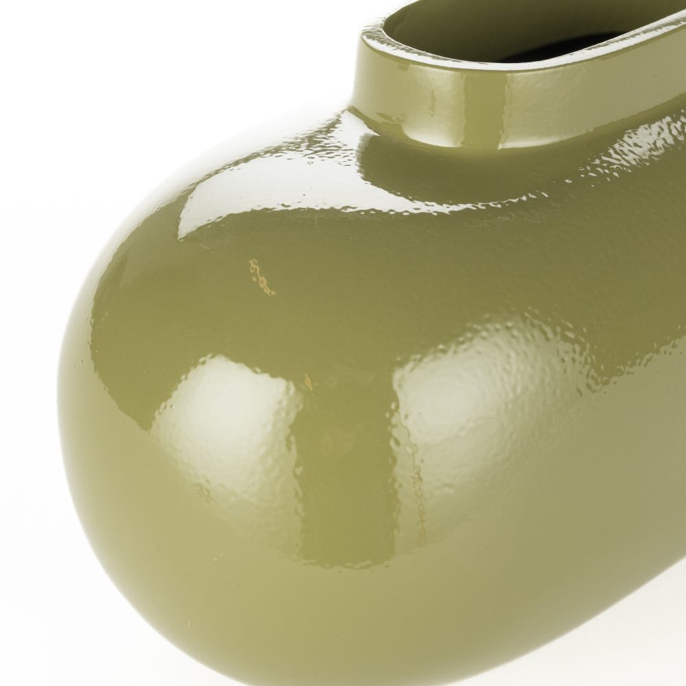 Vase Droplet S Green