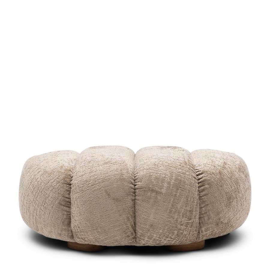 Vicenza Lounge Footstool Taupe