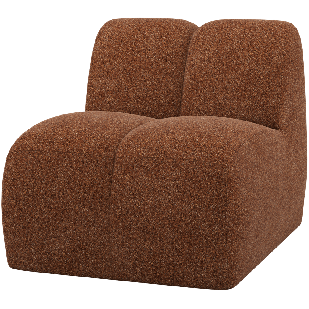 MOJO 1-ZITS ELEMENT WOLLIG ROESTBRUIN