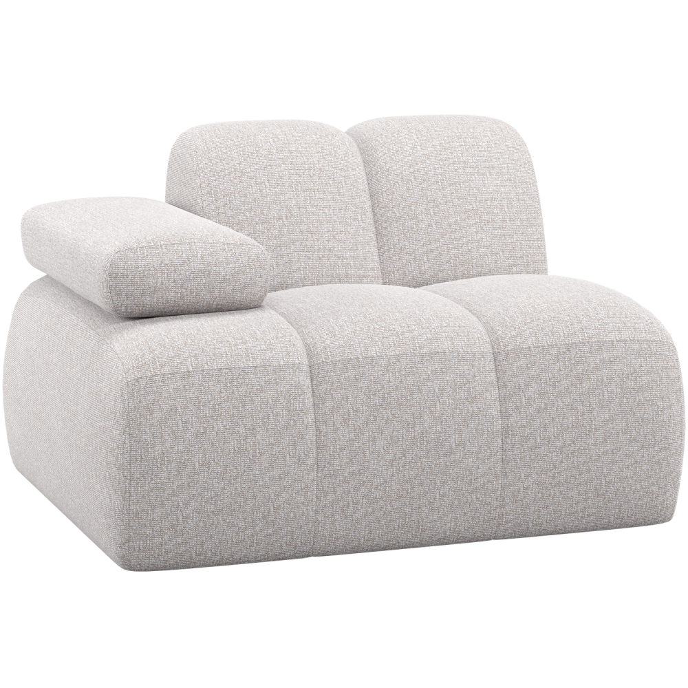 MOJO 1-ZITS ELEMENT ARM LINKS BOUCLE ECRU MELANGE