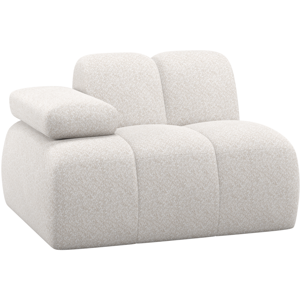 MOJO 1-ZITS ELEMENT ARM LINKS WOLLIG ECRU