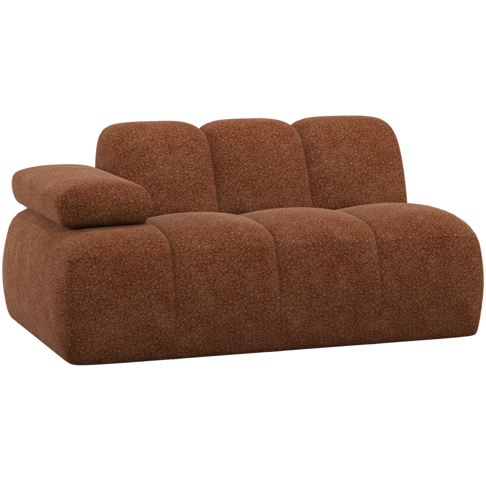 MOJO 1,5-ZITS ELEMENT ARM LINKS WOLLIG ROESTBRUIN