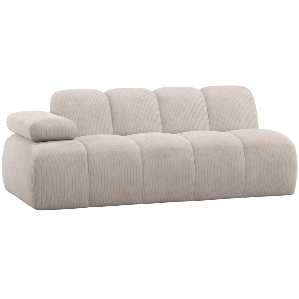 MOJO 2-ZITS ELEMENT ARM LINKS RIBSTOF ECRU