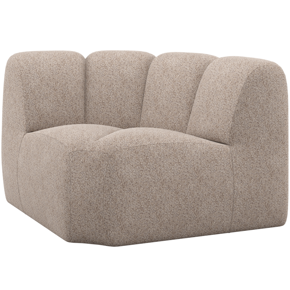 MOJO HOEKELEMENT WOLLIG DONKERZAND