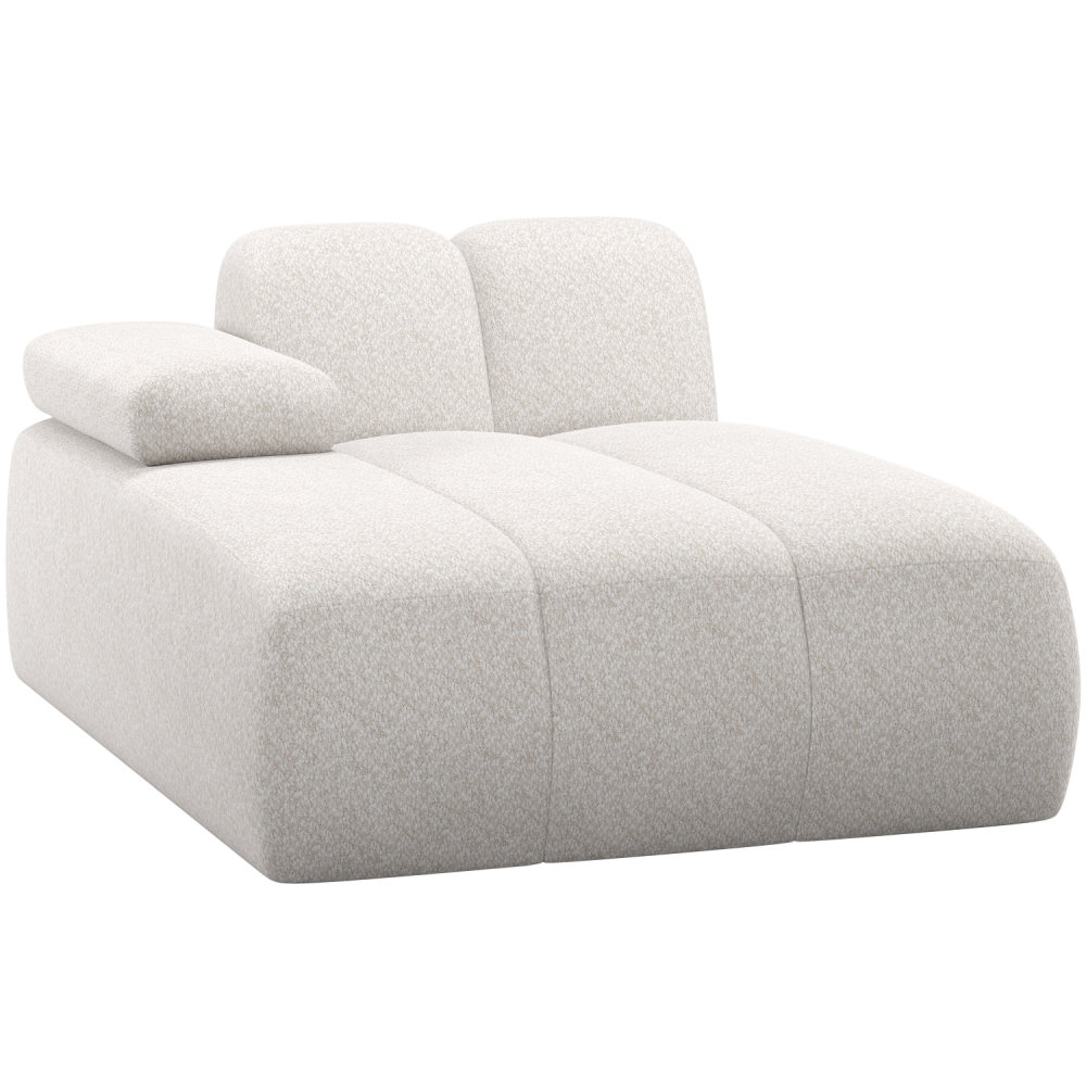 MOJO CHAISE LONGUE ELEMENT LINKS WOLLIG ECRU