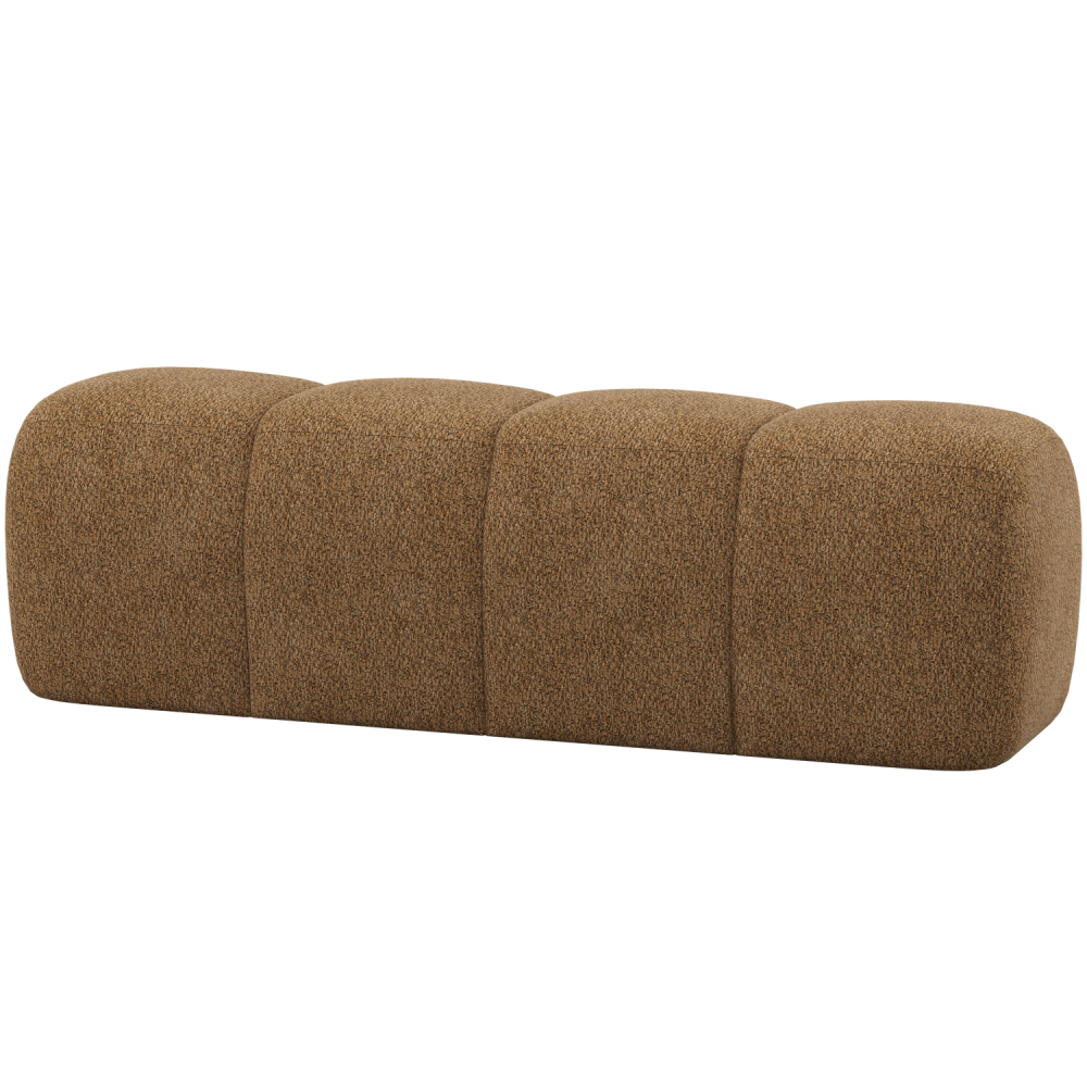 MOJO EETBANKJE 164 CM WOLLIG HONINGGEEL