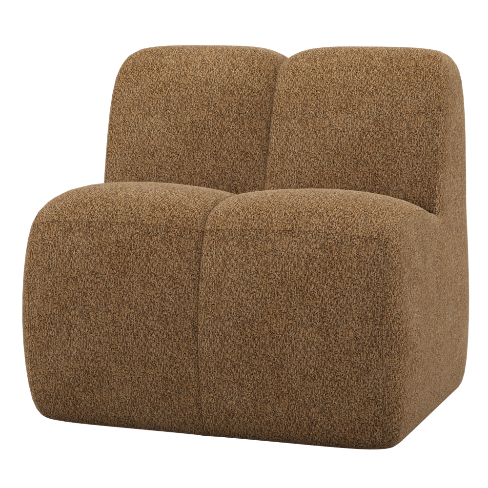 MOJO EETBANKJE 84 CM MET RUGLEUNING WOLLIG HONINGGEEL