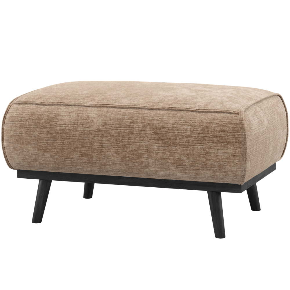 STATEMENT HOCKER CHENILLE VELVET TAUPE