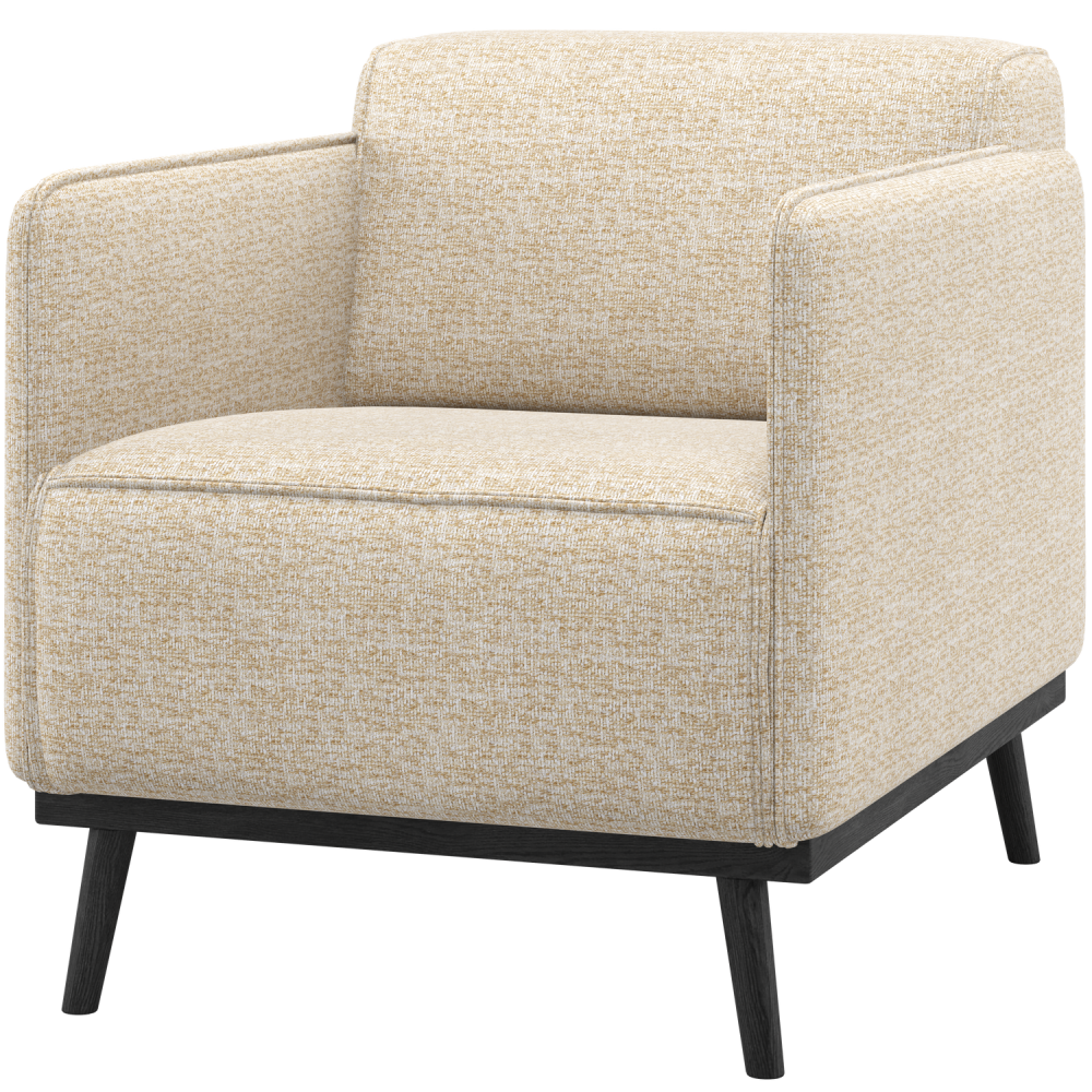STATEMENT FAUTEUIL MET ARM BEIGE MELANGE