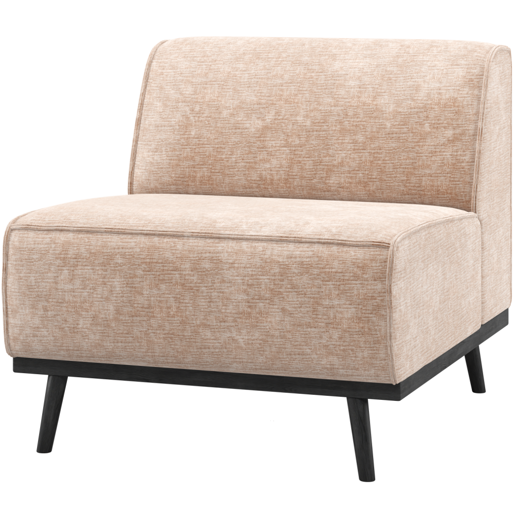 STATEMENT 1-ZITS ELEMENT CHENILLE VELVET NATUREL