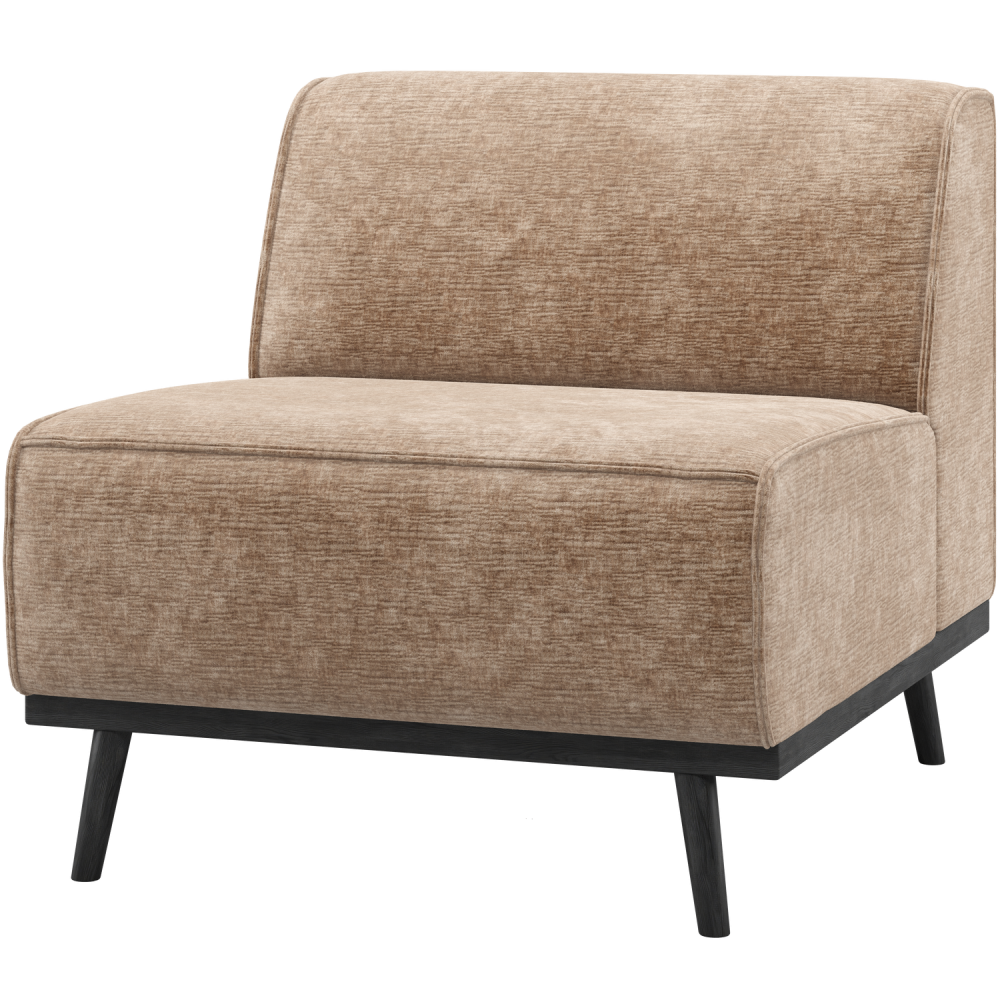 STATEMENT 1-ZITS ELEMENT CHENILLE VELVET TAUPE