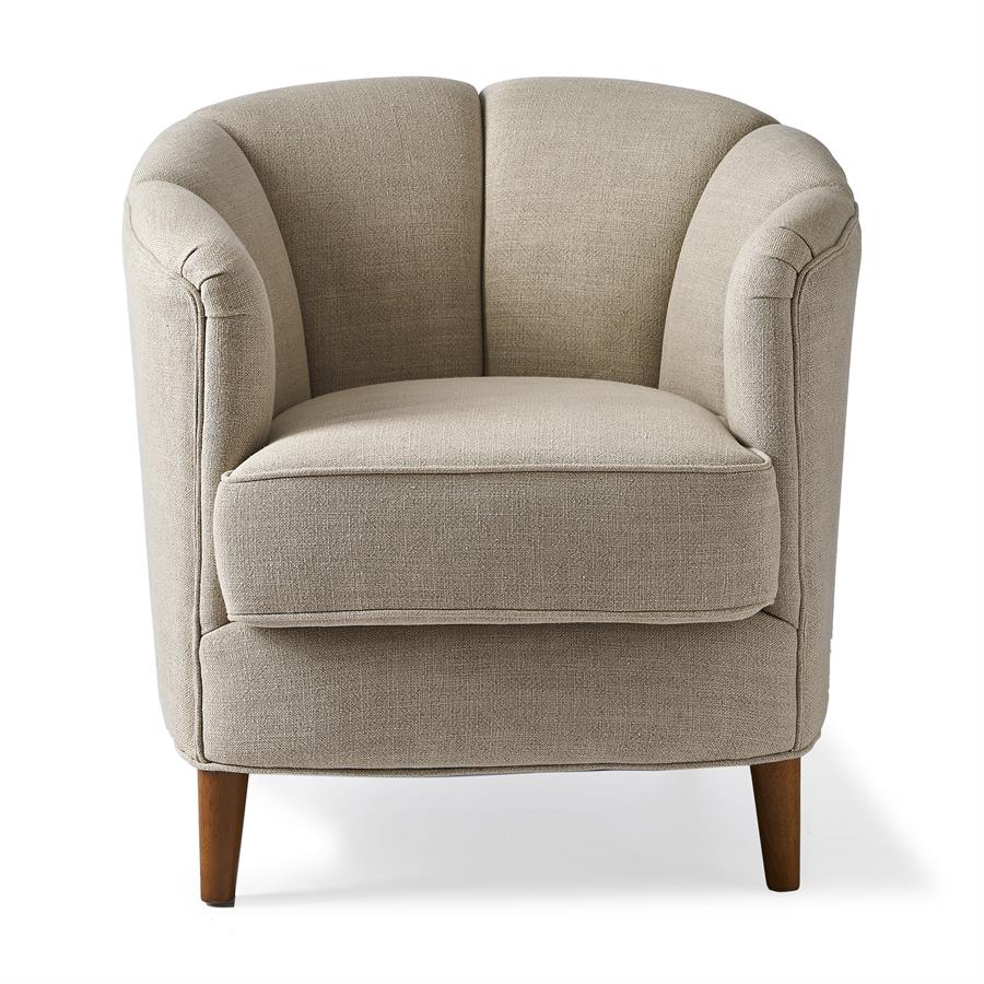 Rue Royale Armchair Linen FabFlax