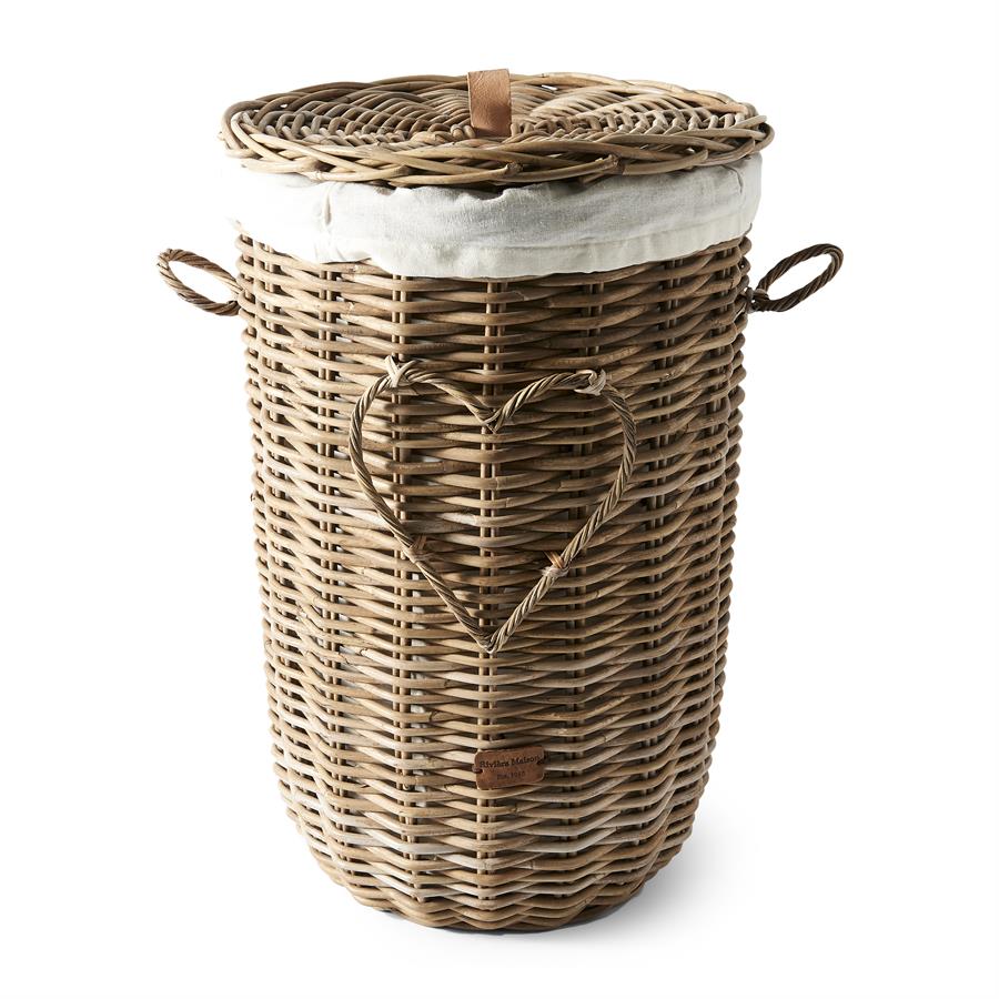 RR Heart Laundry Basket