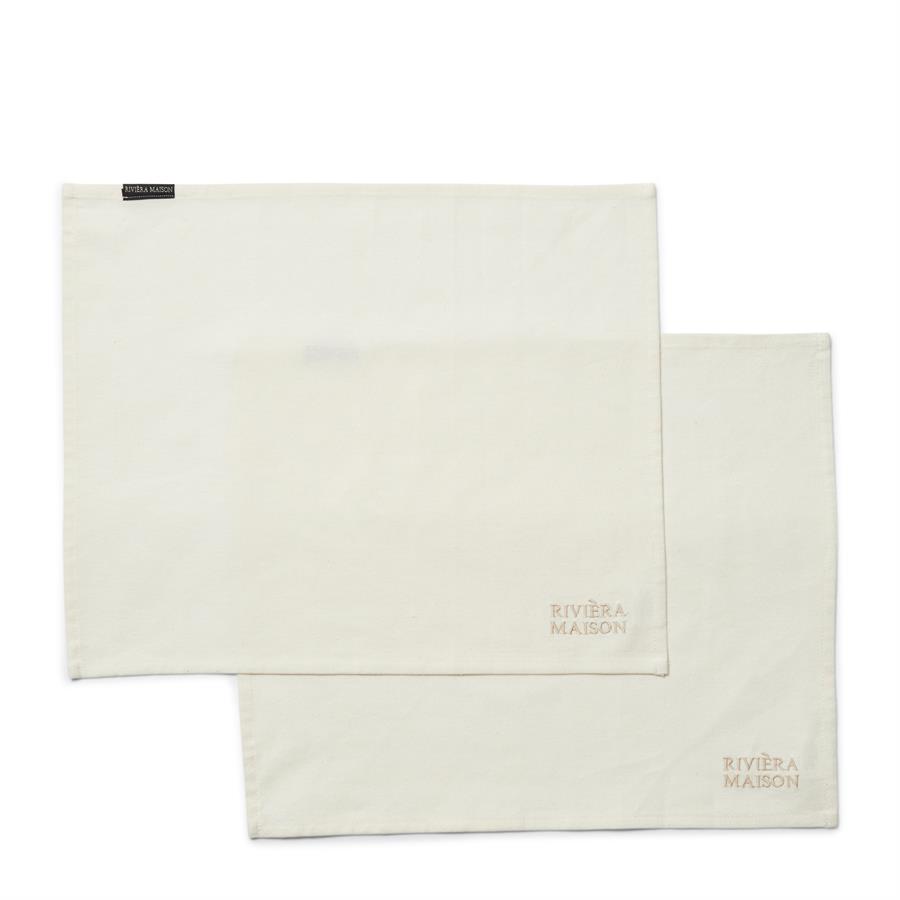 RM Classic Placemat white 2 pieces