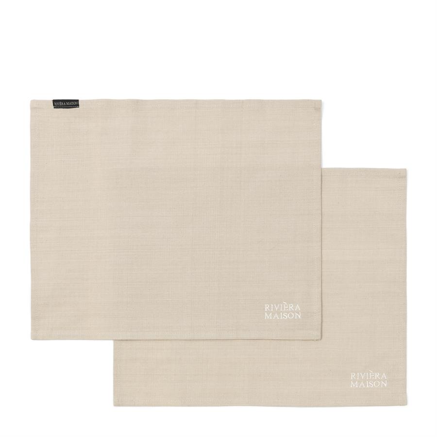 RM Classic Placemat flax 2 pieces