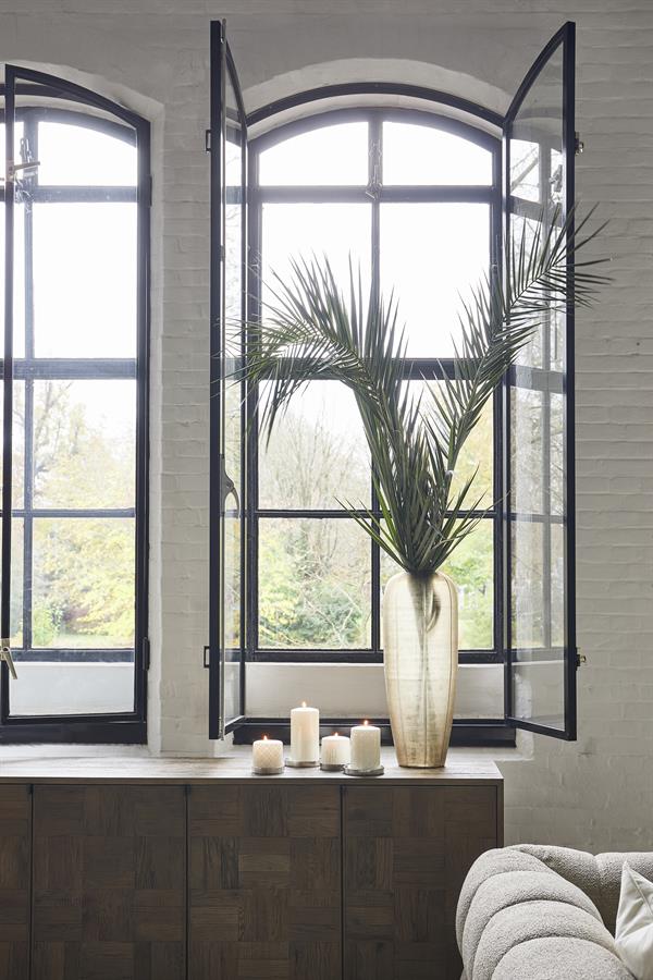 RM Maxime Candle Platter silver L