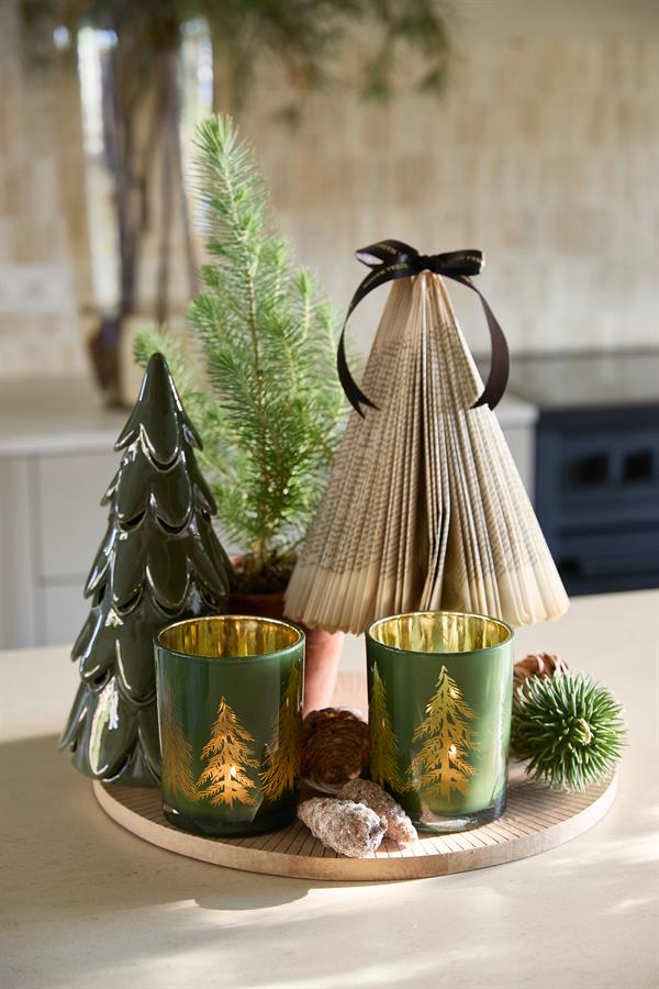 Winter Garden Tree LED green L