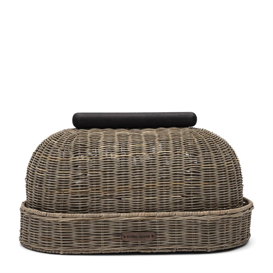 Rustic Rattan Catania Bread Basket