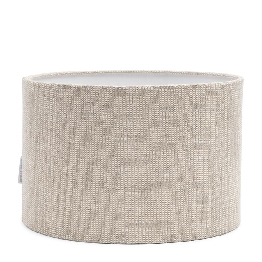 Linen Cylinder Lampshade flax 20x15